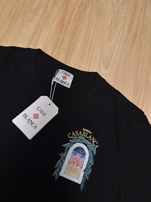 Casablanca Avenida Black Men’s T-Shirt