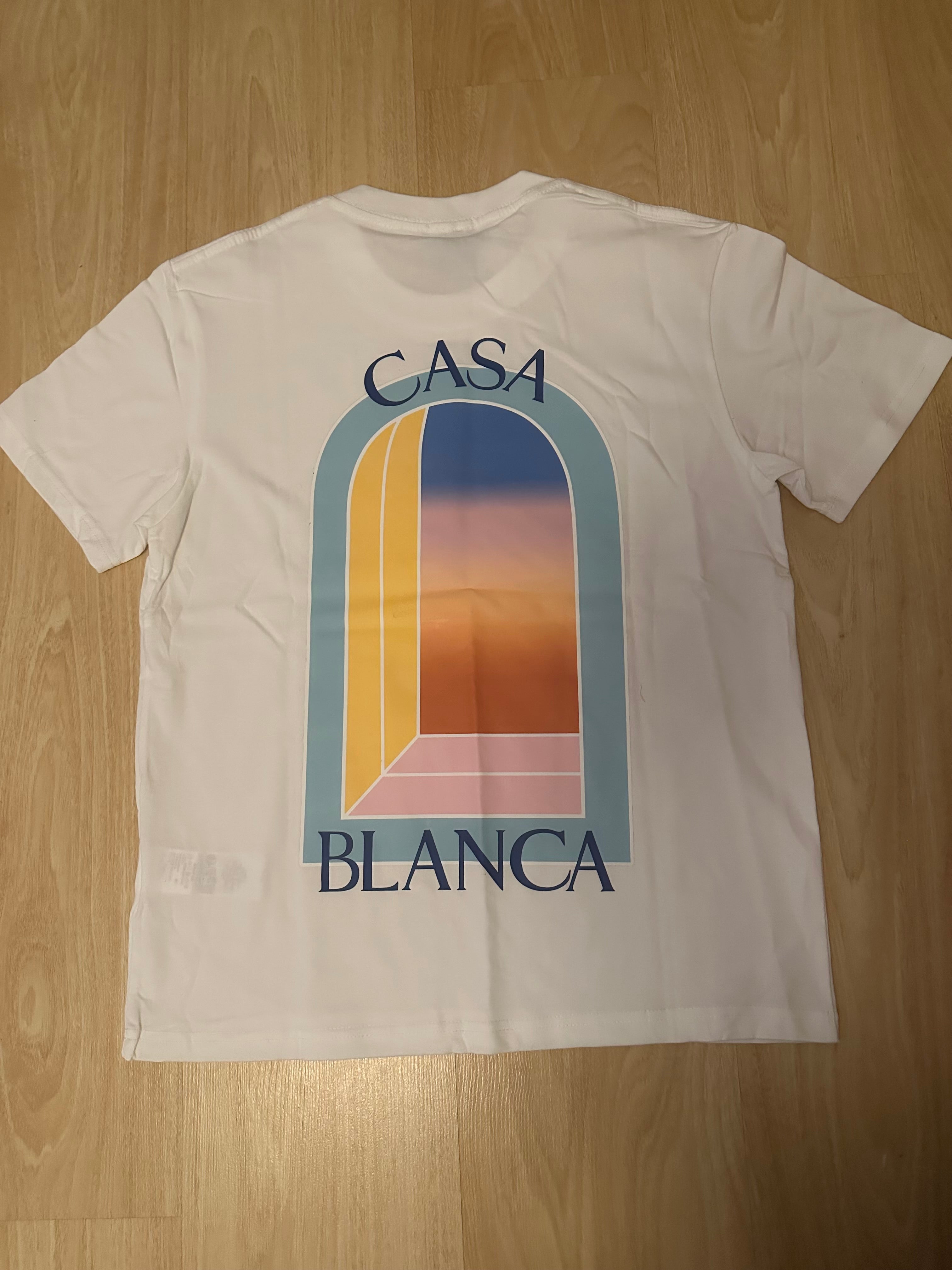Casablanca White Men’s T-Shirt
