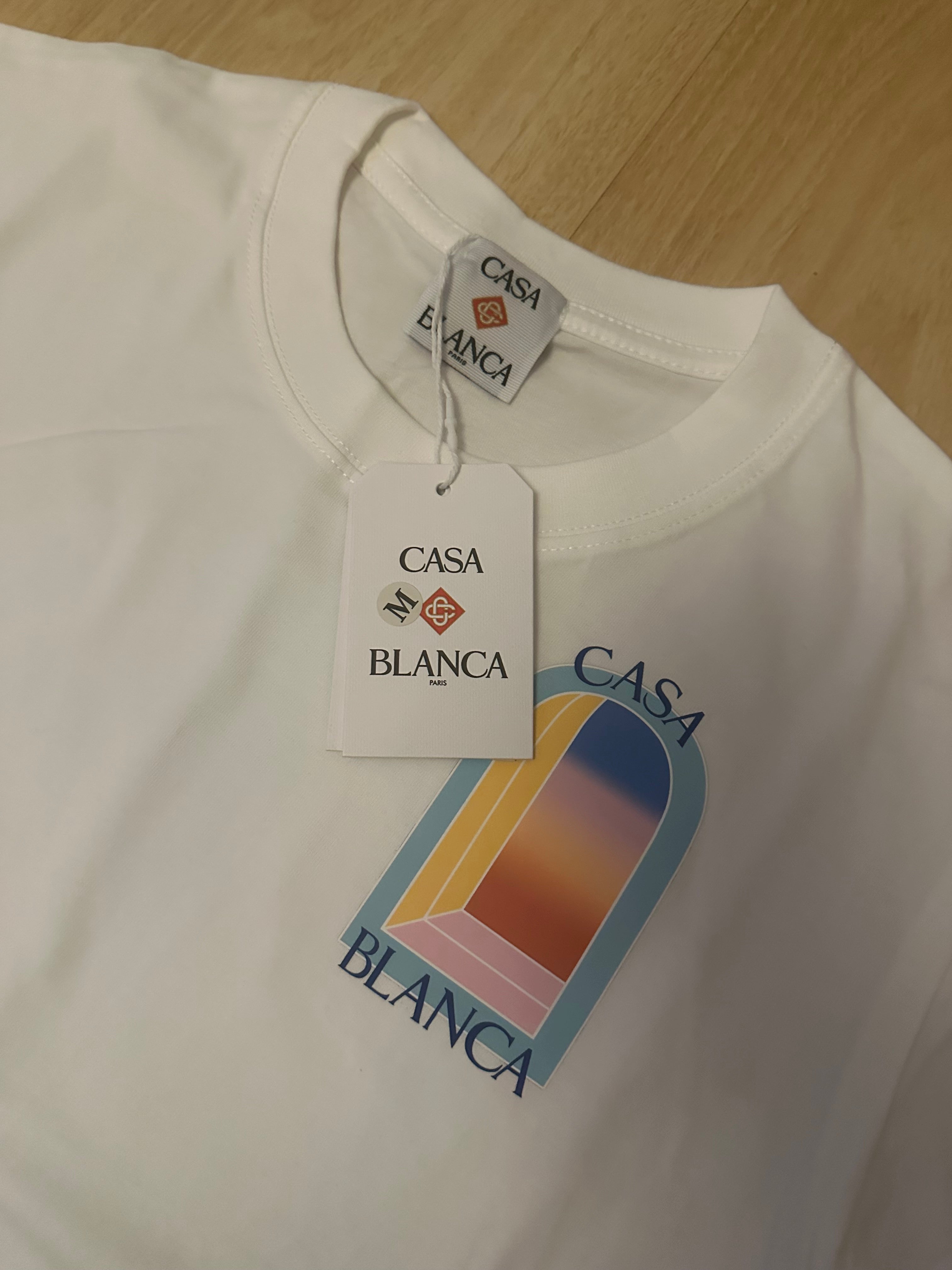Casablanca White Men’s T-Shirt