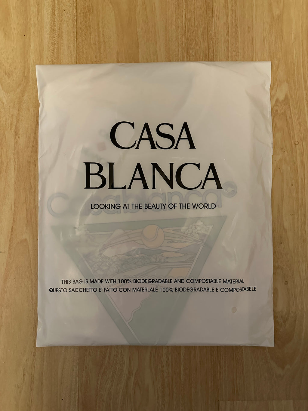 Casablanca Tennis Club White Men’s T-Shirt