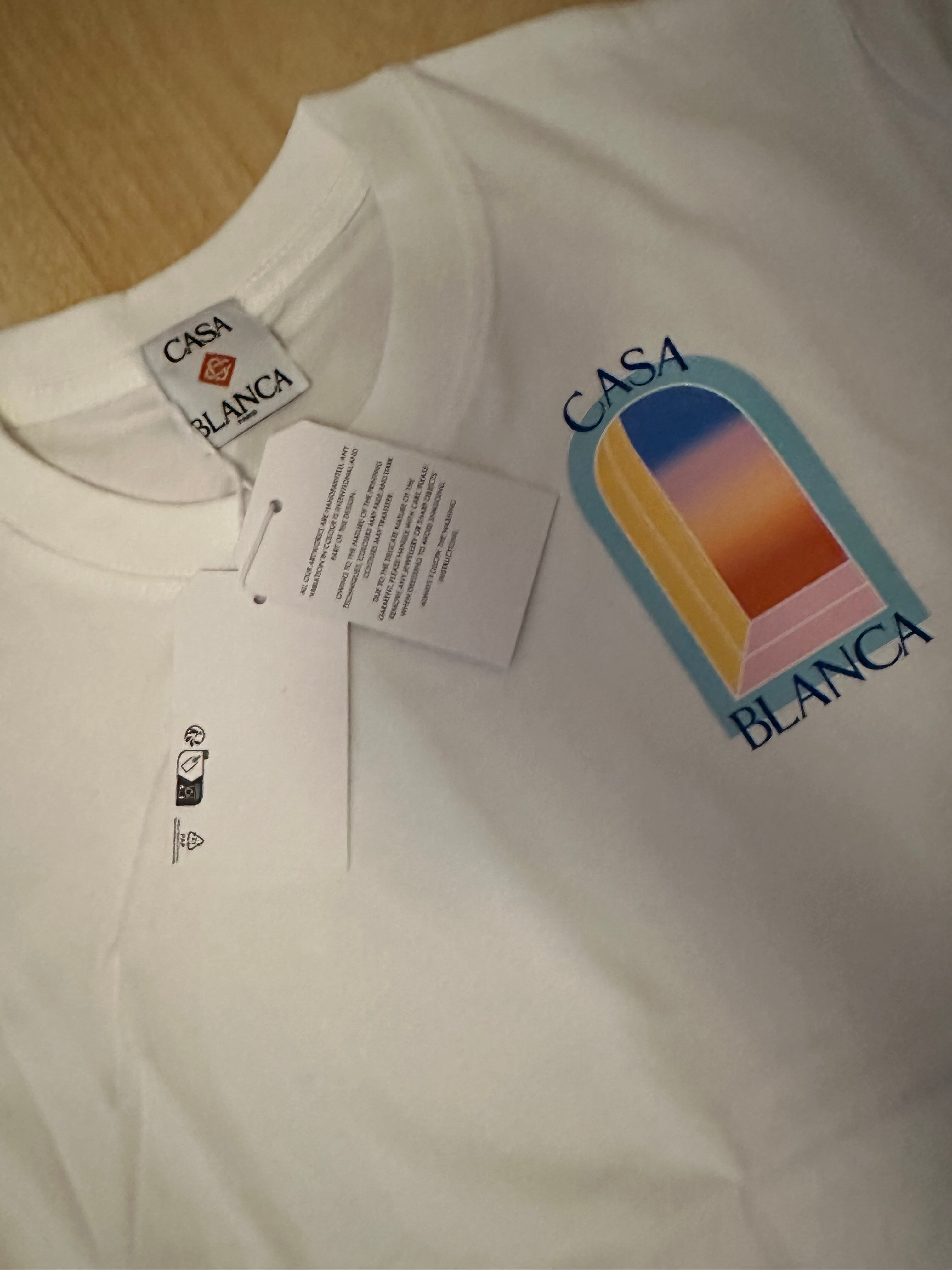 Casablanca White Men’s T-Shirt