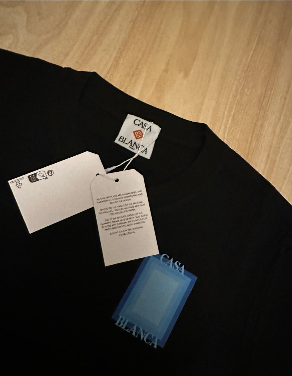 Casablanca Black Men’s T-Shirt