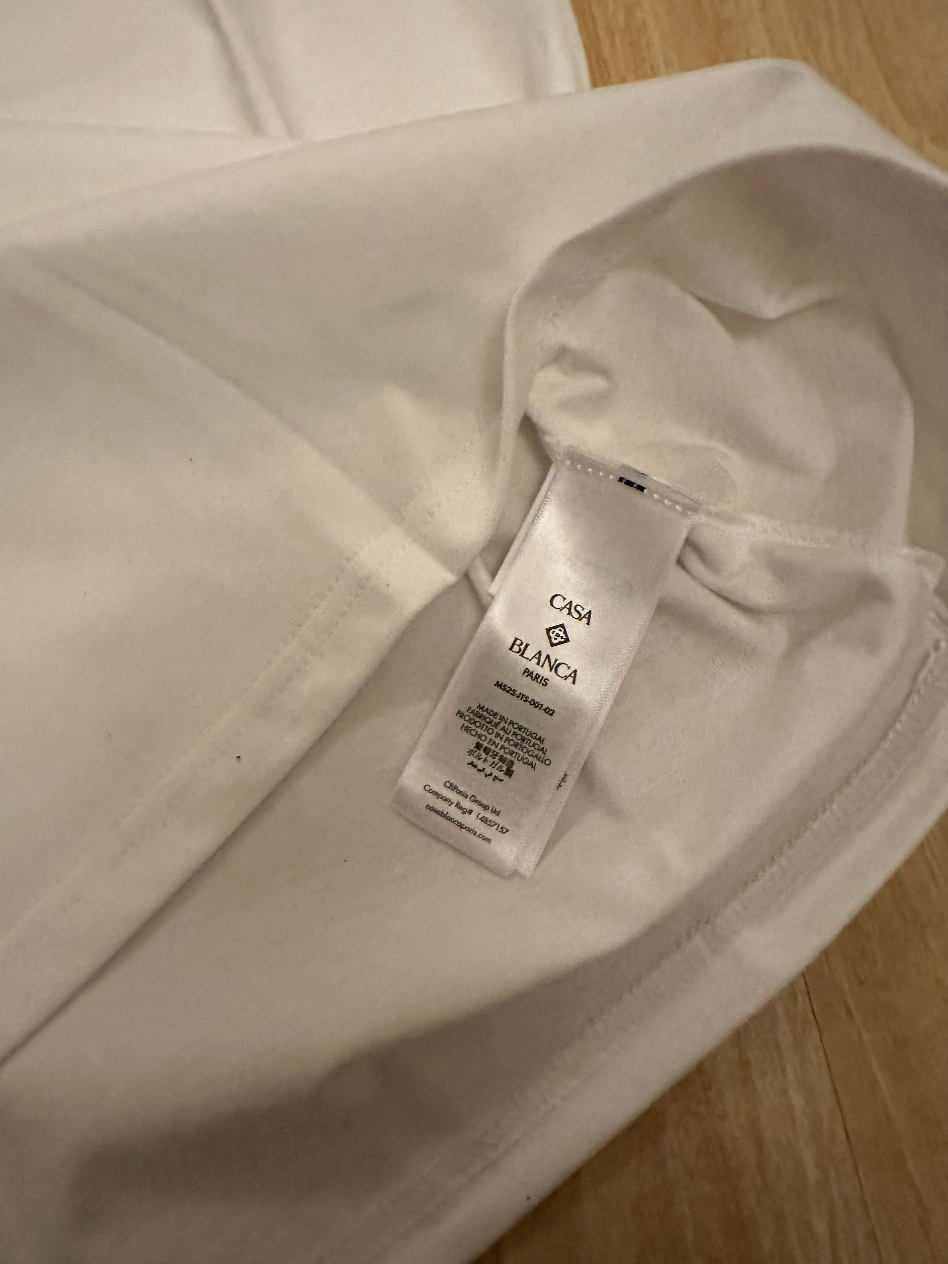 Casablanca Avenida White Men’s T-Shirt