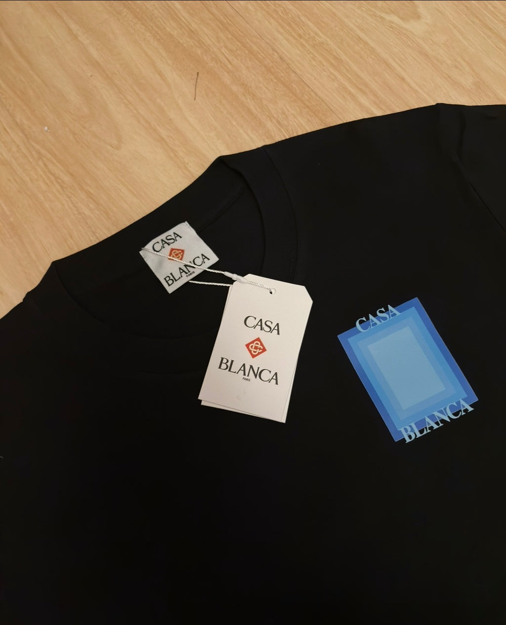 Casablanca Black Men’s T-Shirt