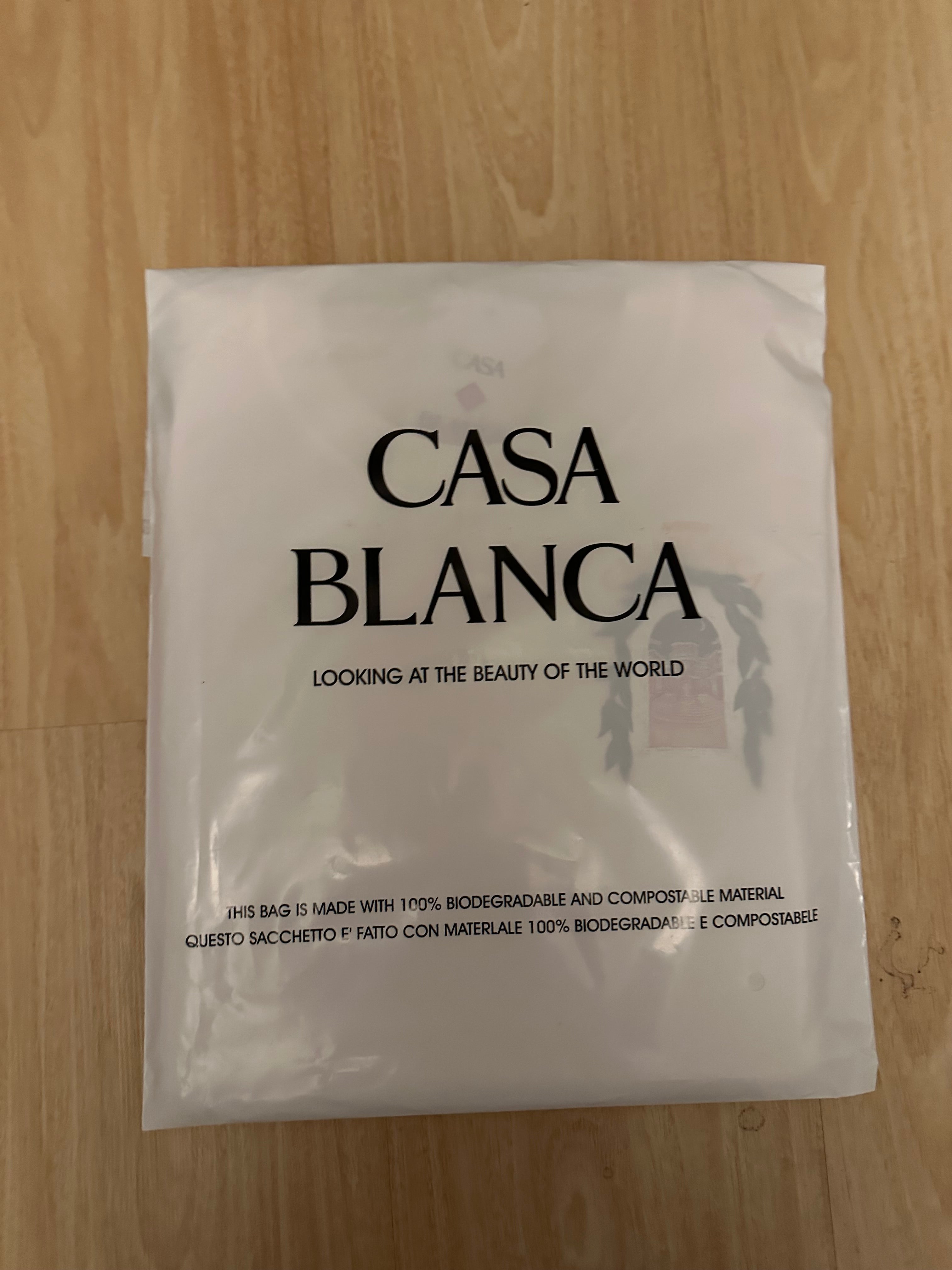 Casablanca Avenida White Men’s T-Shirt